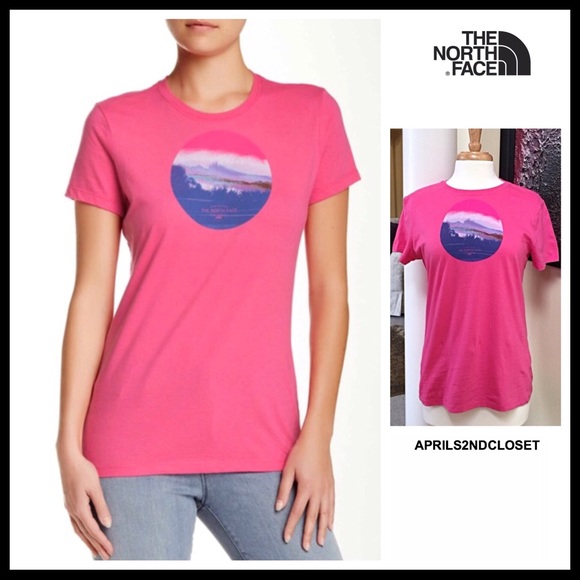 The North Face Tops - NORTH FACE ORGANIC GRAPHIC TEE SHORT SLEEVE